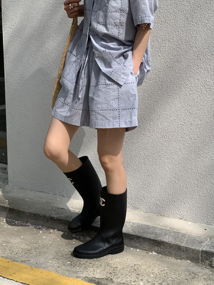 OURS韓國㊣直郵東大門代購女裝新款25春夏休閑熱賣短褲蕾絲OURS短褲