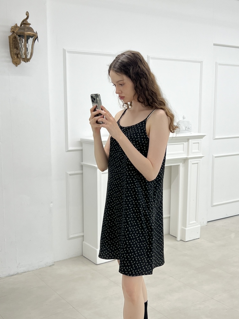 X-MOOD直郵韓國代購㊣女裝新品25春夏推薦休閑人氣時尚連衣裙X-MOOD連衣裙