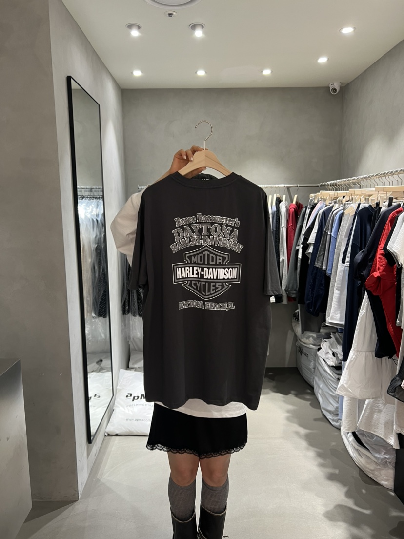 X-MOOD直郵韓國代購㊣女裝新品人氣休閑熱賣推薦25春夏T恤X-MOODT恤