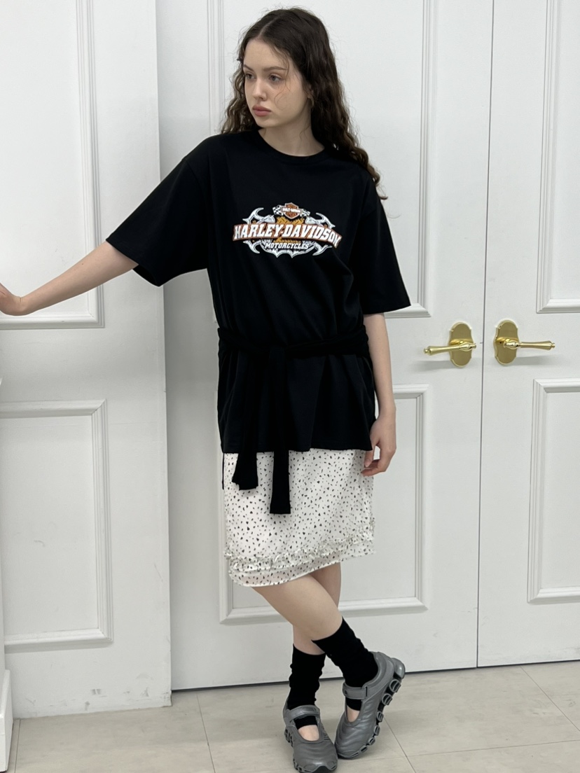 X-MOOD直郵韓國代購㊣女裝新品人氣休閑熱賣推薦25春夏T恤X-MOODT恤