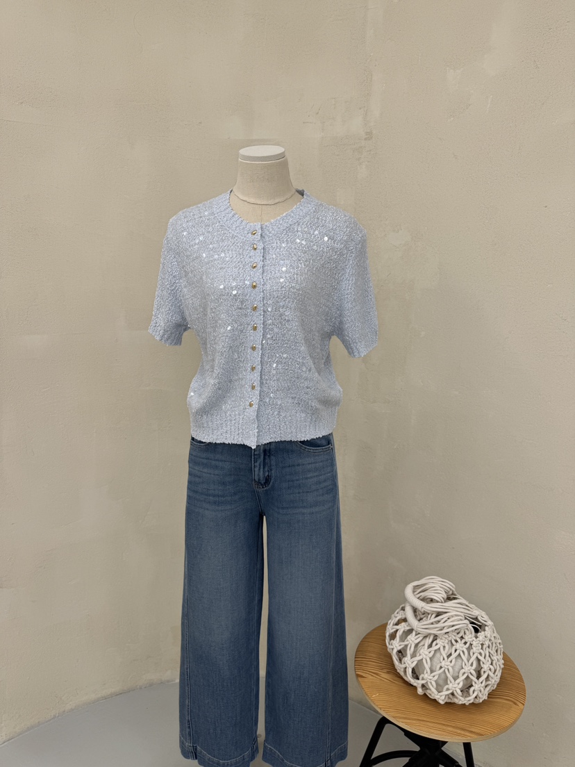 LAUNDRY韓國㊣直郵東大門代購女裝新品休閑推薦25春夏針織衫開衫LAUNDRY針織衫