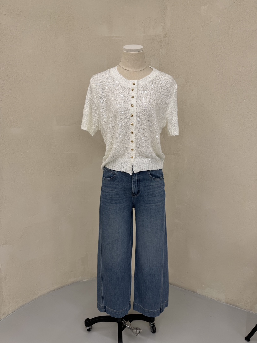 LAUNDRY韓國㊣直郵東大門代購女裝新品休閑推薦25春夏針織衫開衫LAUNDRY針織衫