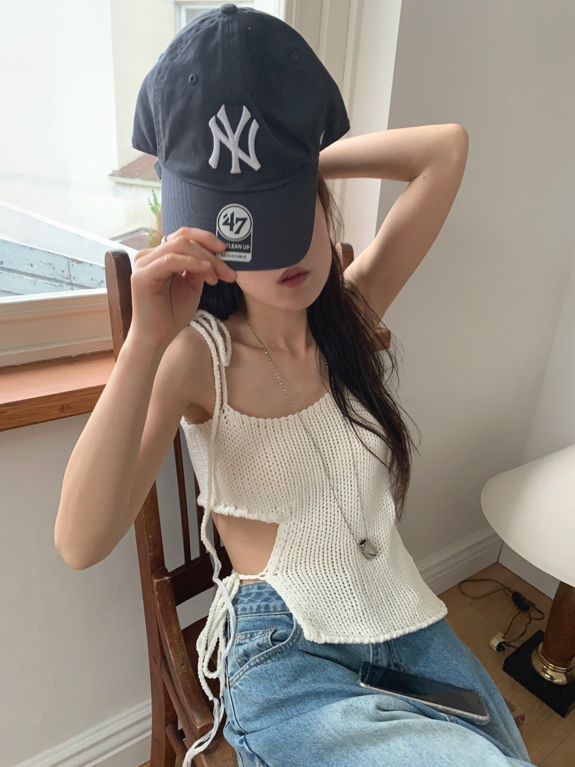 JKICHI直郵韓國代購㊣女裝新品人氣熱賣時尚推薦休閑吊帶背心JKICHI吊帶/背心