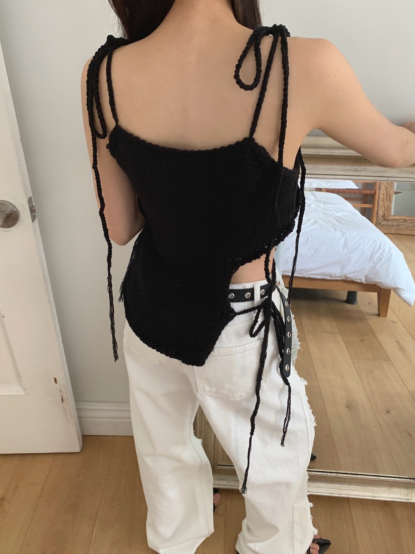 JKICHI直郵韓國代購㊣女裝新品人氣熱賣時尚推薦休閑吊帶背心JKICHI吊帶/背心