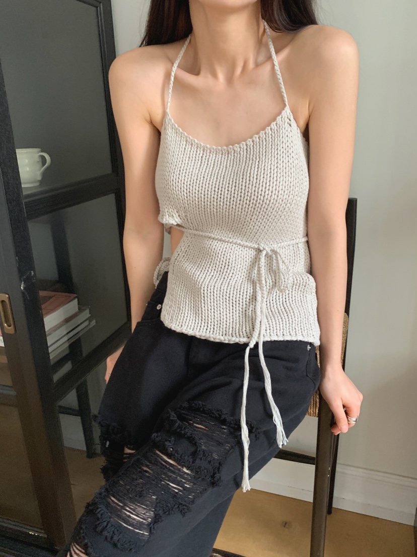 JKICHI直郵韓國代購㊣女裝新品人氣熱賣時尚推薦休閑吊帶背心JKICHI吊帶/背心
