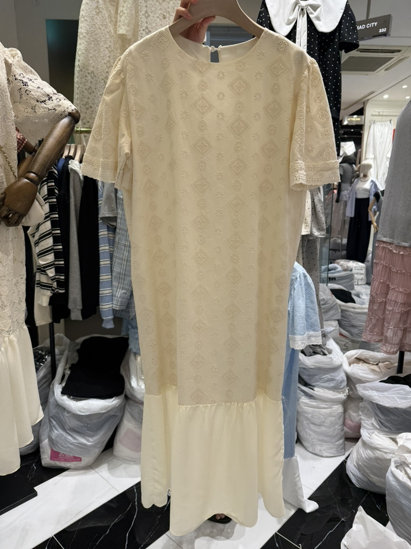 BE&BE韓國直郵㊣女裝新品人氣時尚推薦25春夏熱賣連衣裙BE&be連衣裙圖色2