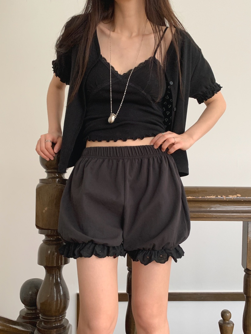 JKICHI韓國直郵㊣女裝新品熱賣推薦25春夏時尚休閑人氣短褲JKICHI短褲圖色2