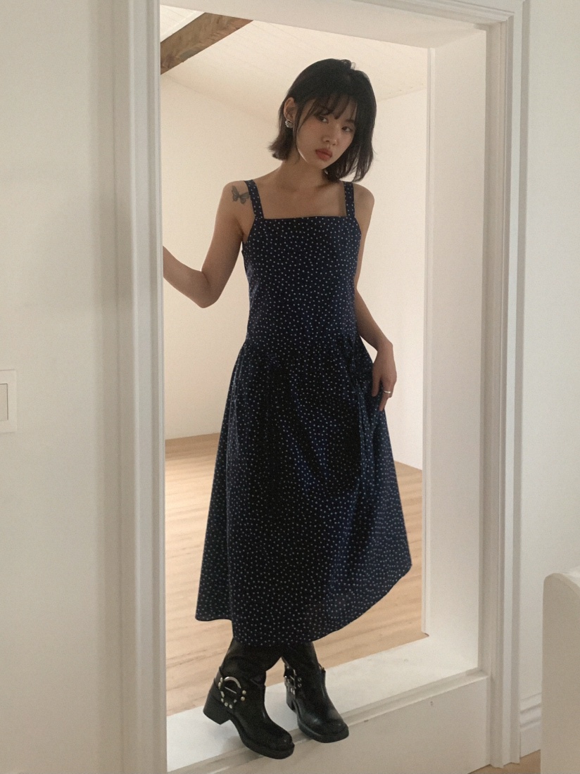 SLAT韓國直郵㊣女裝新款時尚人氣推薦25春夏熱賣休閑連衣裙SLAT連衣裙