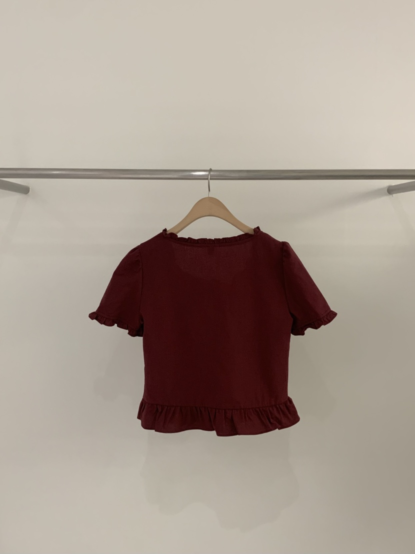 SLAT韓國㊣直郵東大門代購女裝新品休閑人氣熱賣襯衫蕾絲衫SLAT襯衫/蕾絲衫