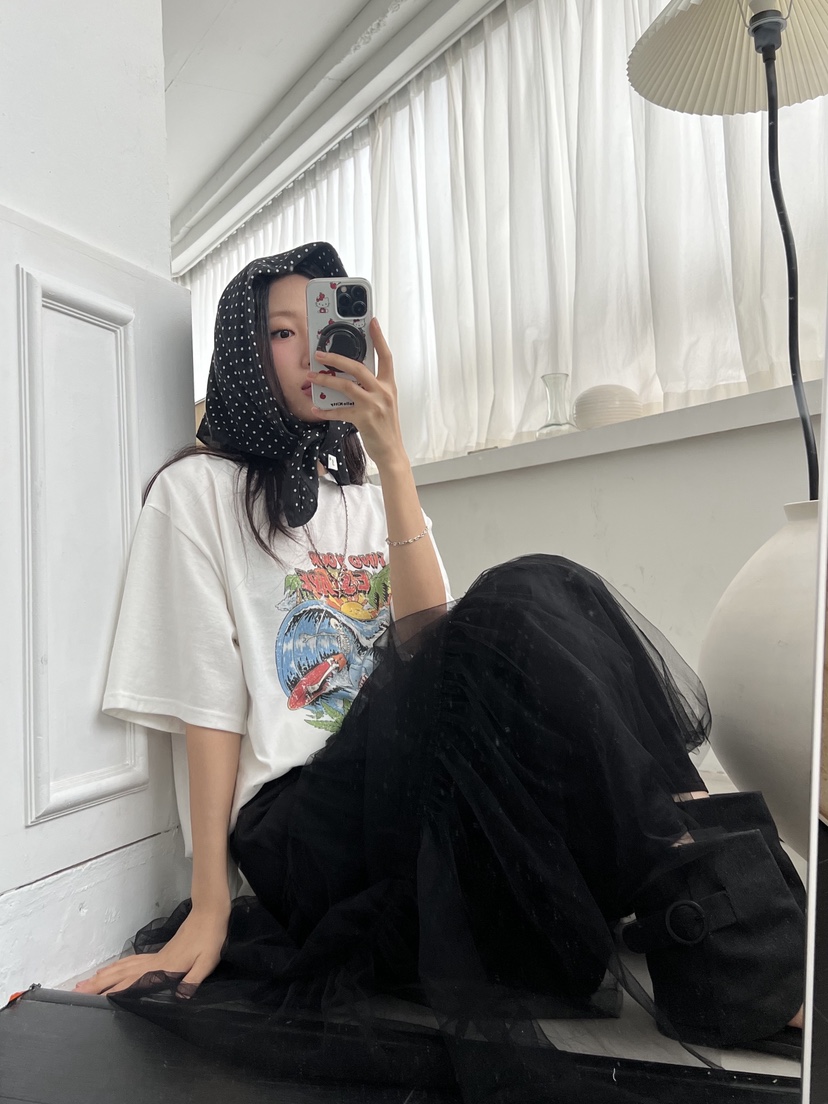SUNDER MARKET直郵韓國代購㊣女裝新款25春夏時尚人氣長裙SUNDER MARKET長裙