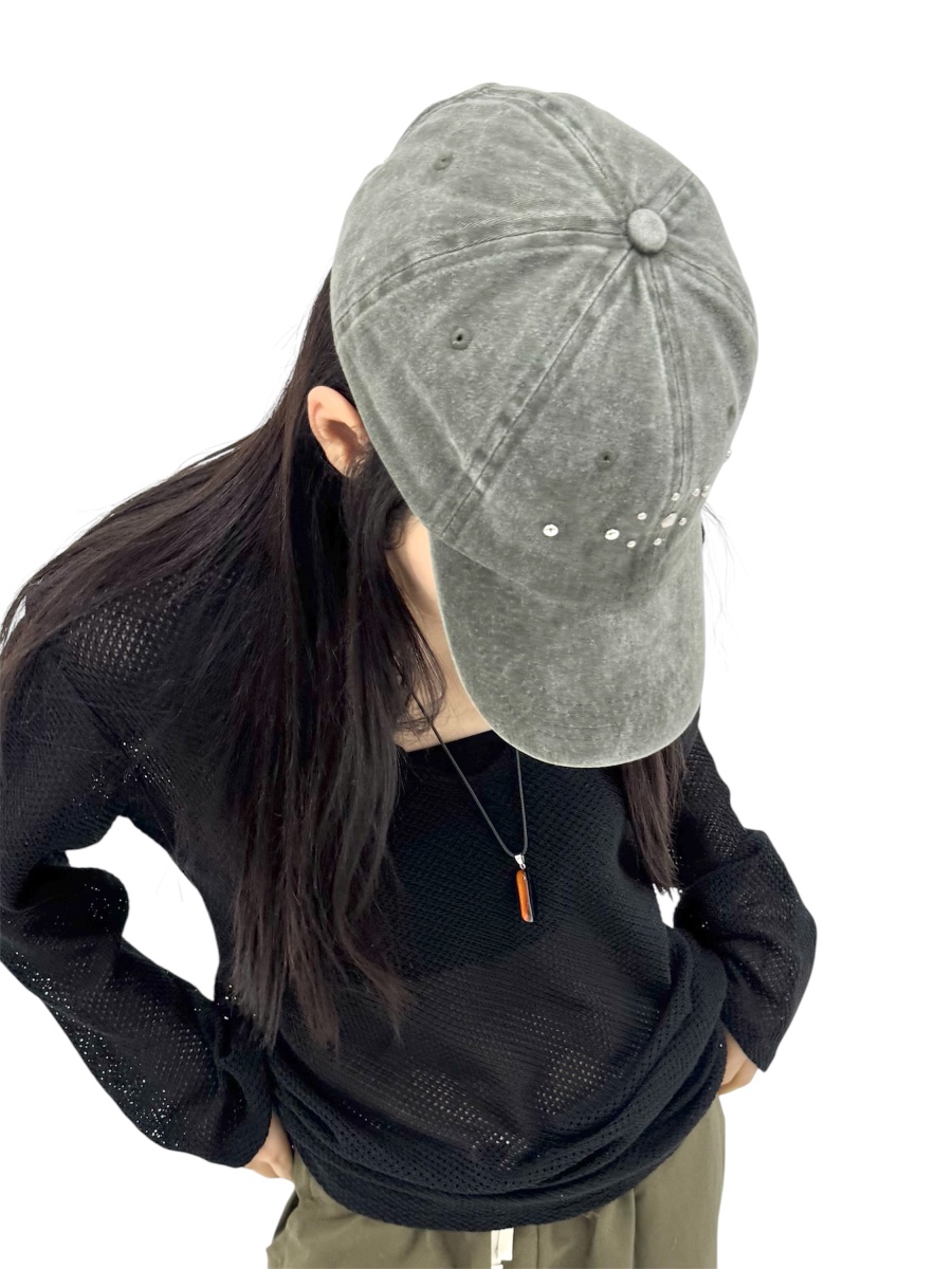 NOCTURNAL VIBE韓國直郵㊣東大門實拍女裝新款休閑人氣帽子NOCTURNAL VIBE帽子