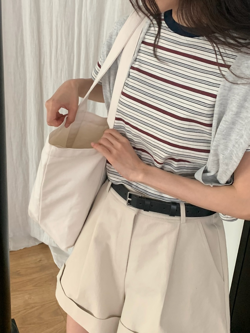 BLEECKER韓國㊣直郵東大門代購女裝新品休閑人氣熱賣25春夏T恤BLEECKERT恤