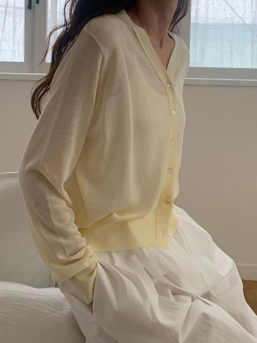 BLEECKER韓國㊣直郵東大門代購女裝新品人氣針織衫亞麻開衫BLEECKER針織衫