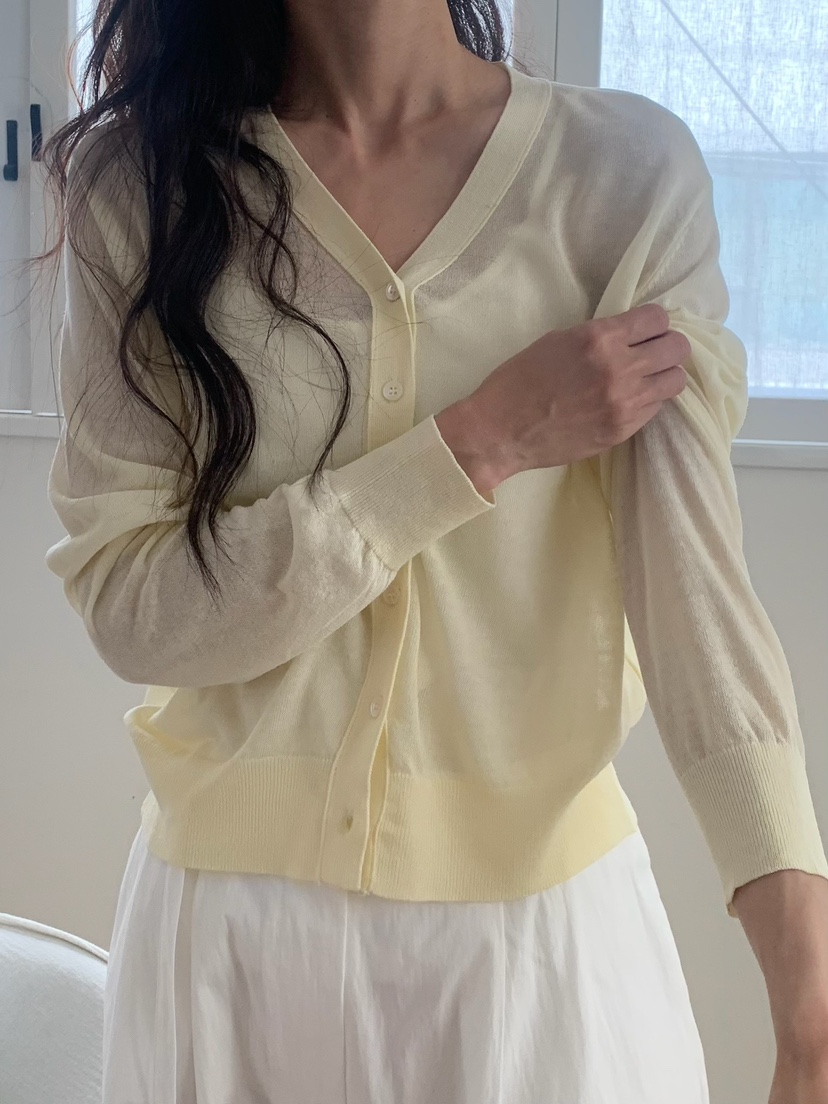 BLEECKER韓國㊣直郵東大門代購女裝新品人氣針織衫亞麻開衫BLEECKER針織衫