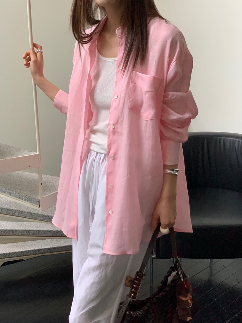 VAARA韓國㊣直郵東大門代購女裝新品熱賣25春夏時尚襯衫蕾絲衫VAARA襯衫/蕾絲衫