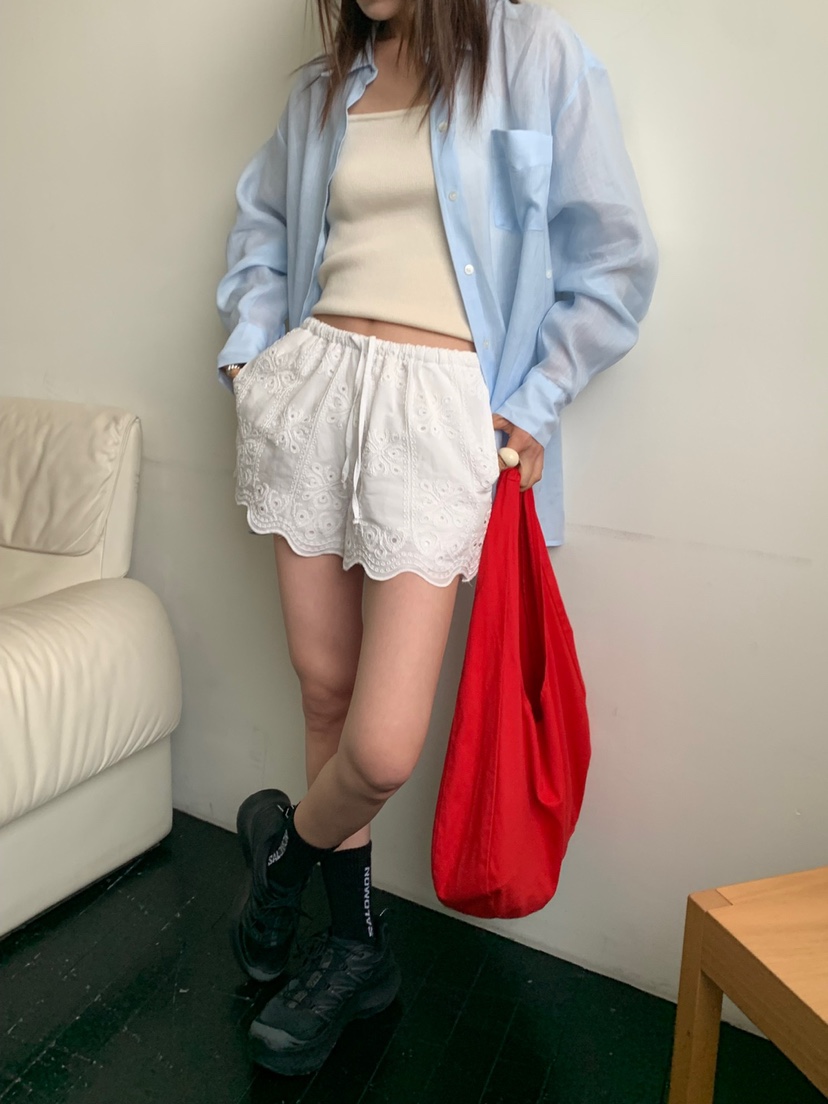 VAARA韓國㊣直郵東大門代購女裝新品熱賣25春夏時尚襯衫蕾絲衫VAARA襯衫/蕾絲衫