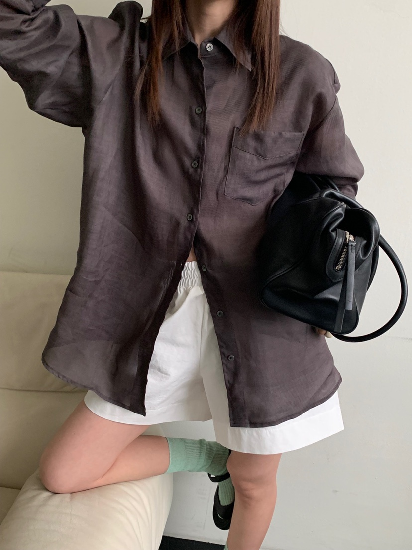VAARA韓國㊣直郵東大門代購女裝新品熱賣25春夏時尚襯衫蕾絲衫VAARA襯衫/蕾絲衫
