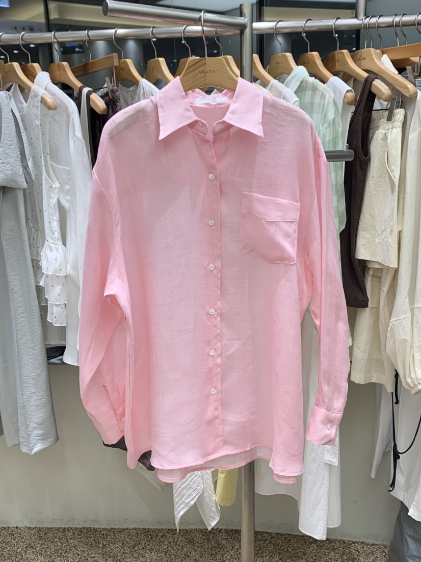 VAARA韓國㊣直郵東大門代購女裝新品熱賣25春夏時尚襯衫蕾絲衫VAARA襯衫/蕾絲衫圖色2