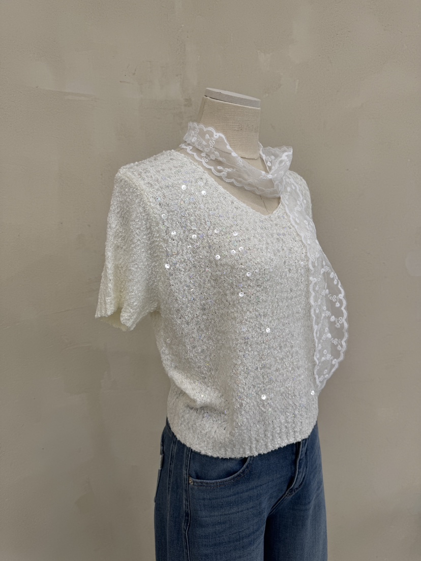 LAUNDRY韓國㊣直郵東大門代購女裝新品25春夏推薦熱賣針織衫LAUNDRY針織衫