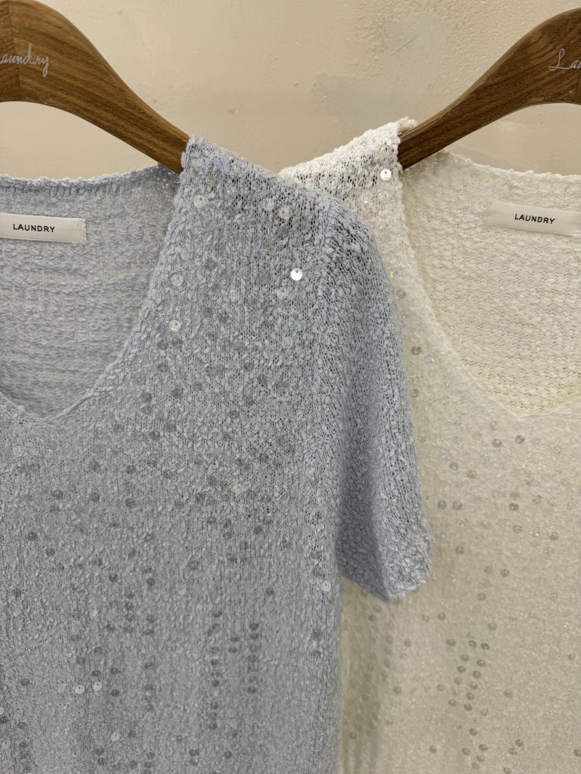 LAUNDRY韓國㊣直郵東大門代購女裝新品25春夏推薦熱賣針織衫LAUNDRY針織衫
