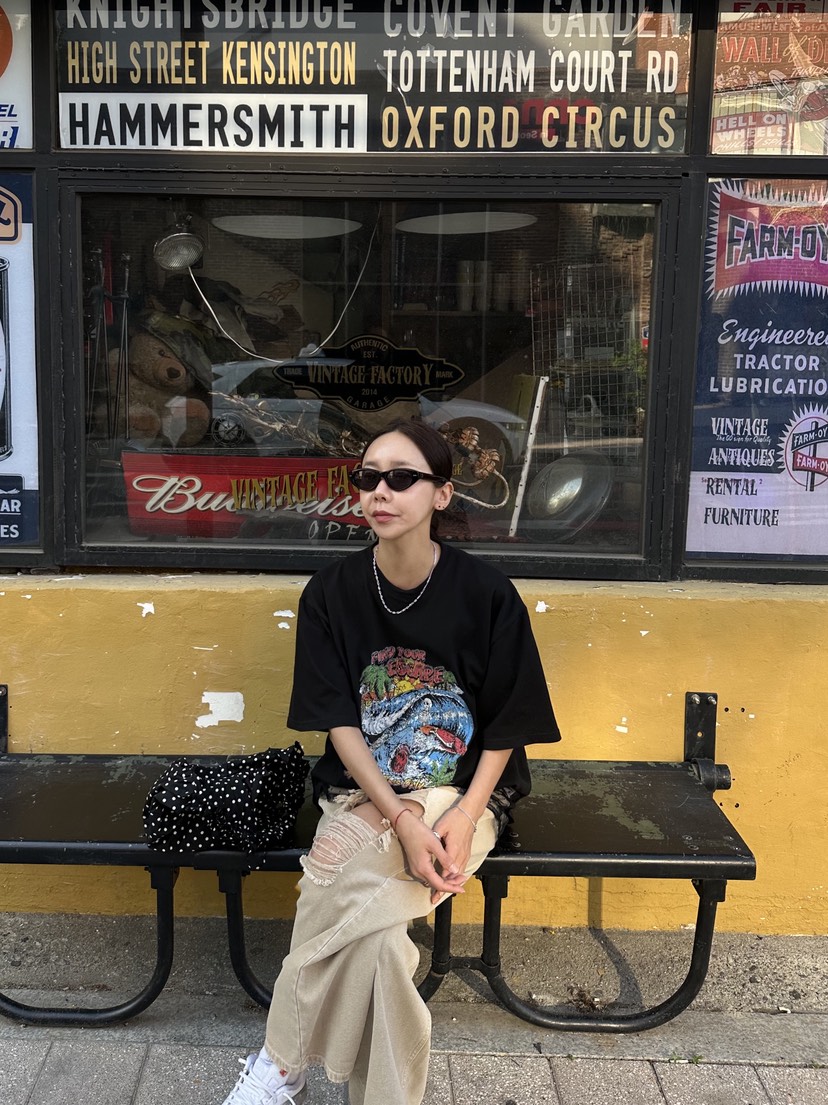 SUNDER MARKET韓國㊣直郵東大門代購女裝新品推薦25春夏T恤SUNDER MARKETT恤