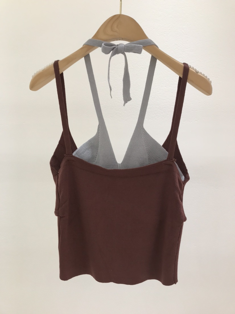 KC MARKET直郵韓國代購㊣女裝新品25春夏休閑時尚吊帶背心KC MARKET吊帶/背心