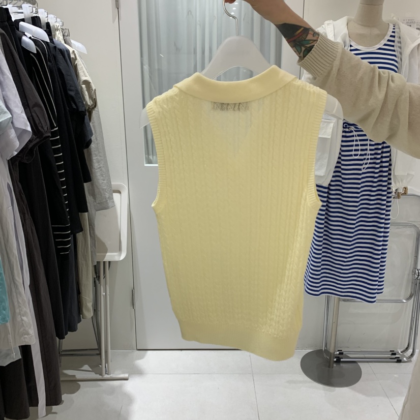 MONDAY TO SUNDAY韓國直郵㊣東大門實拍女裝新品人氣吊帶背心MONDAY TO SUNDAY吊帶/背心