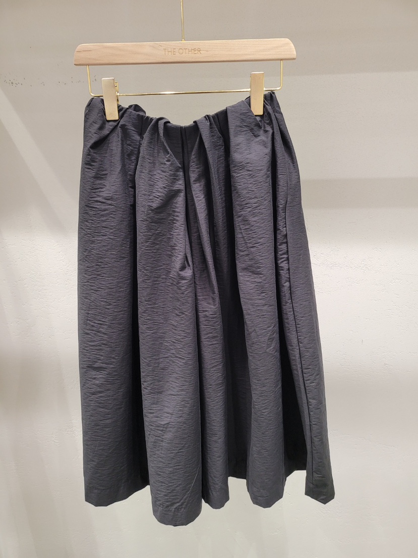 THE OTHER直郵韓國代購㊣女裝新品25春夏推薦休閑休閑褲亞麻THE OTHER休閑褲圖色2