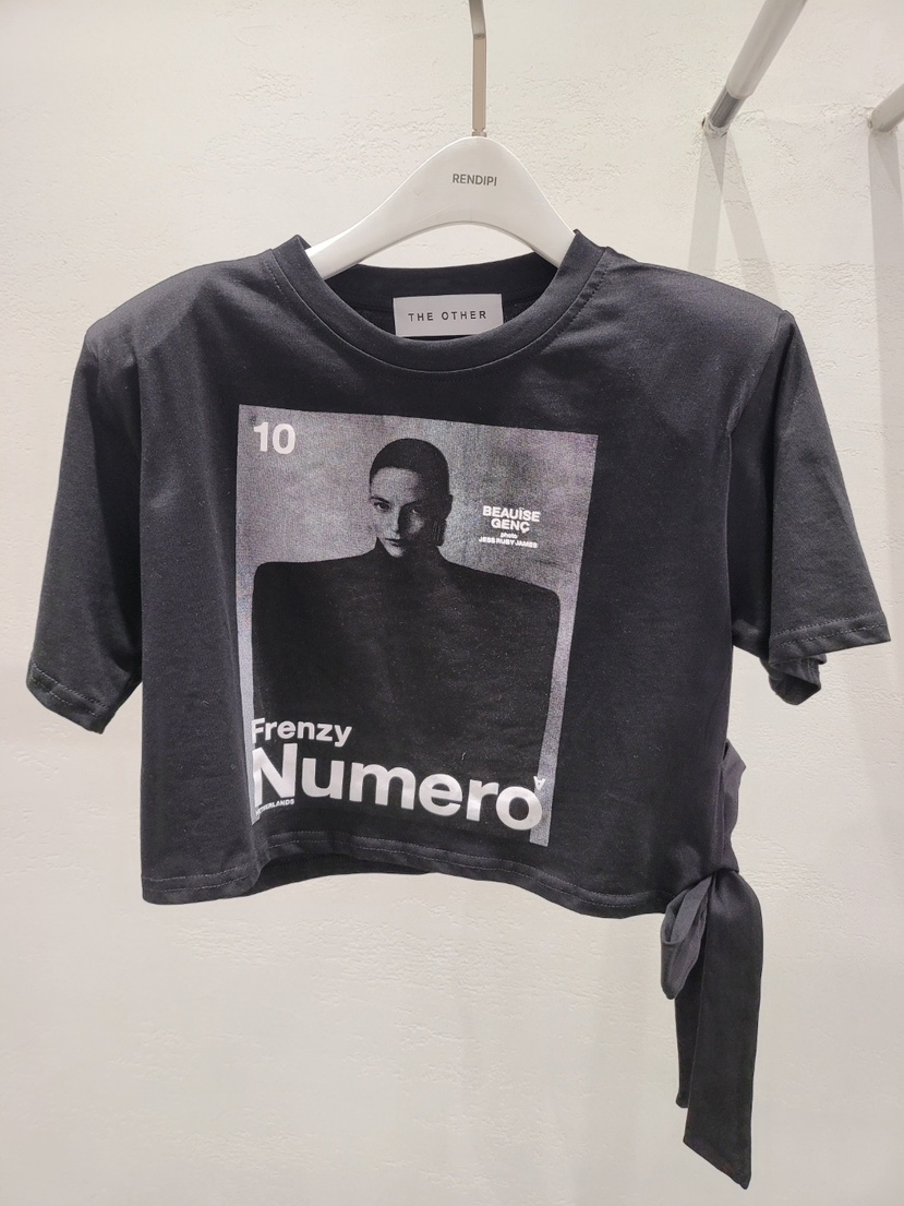 THE OTHER韓國㊣直郵東大門代購女裝新品熱賣休閑時尚推薦T恤THE OTHERT恤圖色3