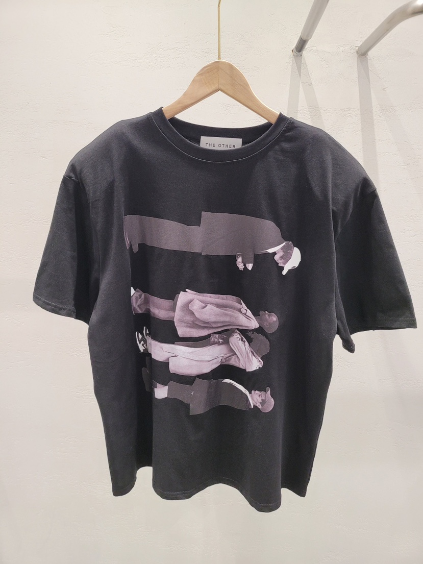 THE OTHER直郵韓國代購㊣女裝新品人氣推薦時尚熱賣休閑T恤THE OTHERT恤圖色2
