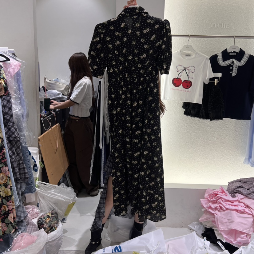 TYCHE韓國㊣直郵東大門代購女裝新款人氣休閑熱賣推薦連衣裙TYCHE連衣裙