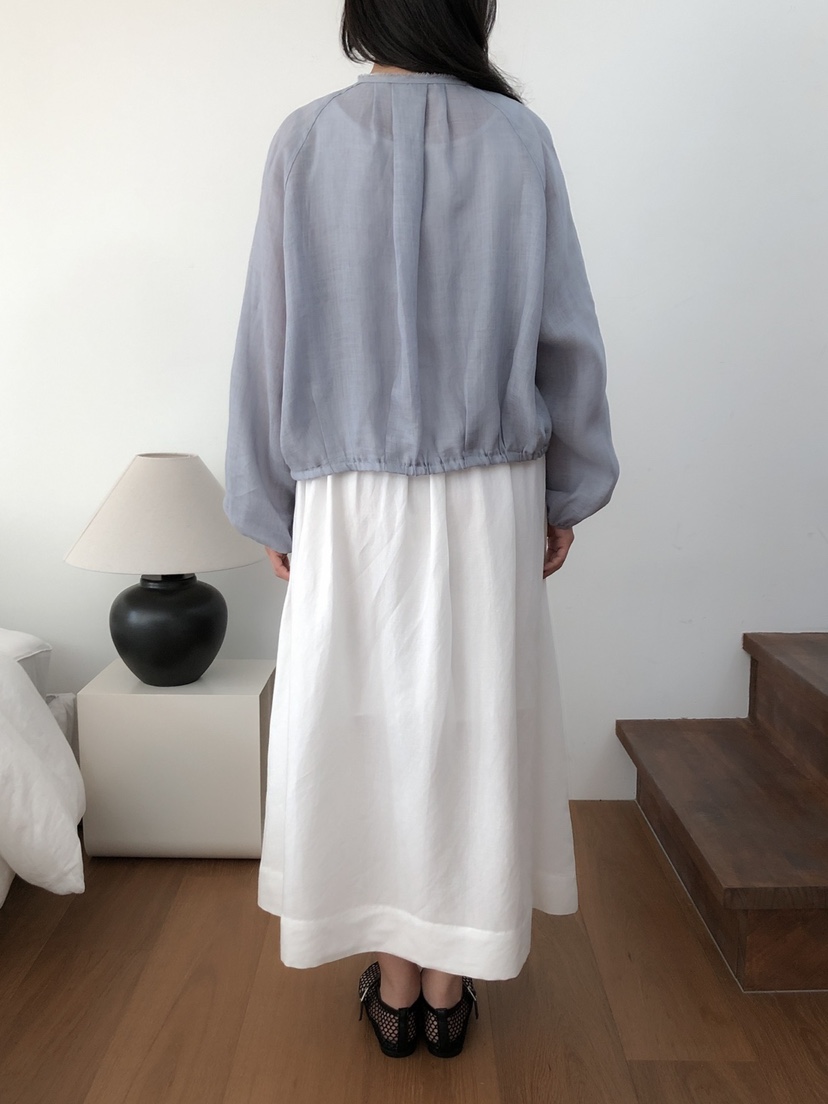 LONG PEAK直郵韓國代購㊣女裝新品25春夏人氣休閑夾克亞麻LONG PEAK夾克