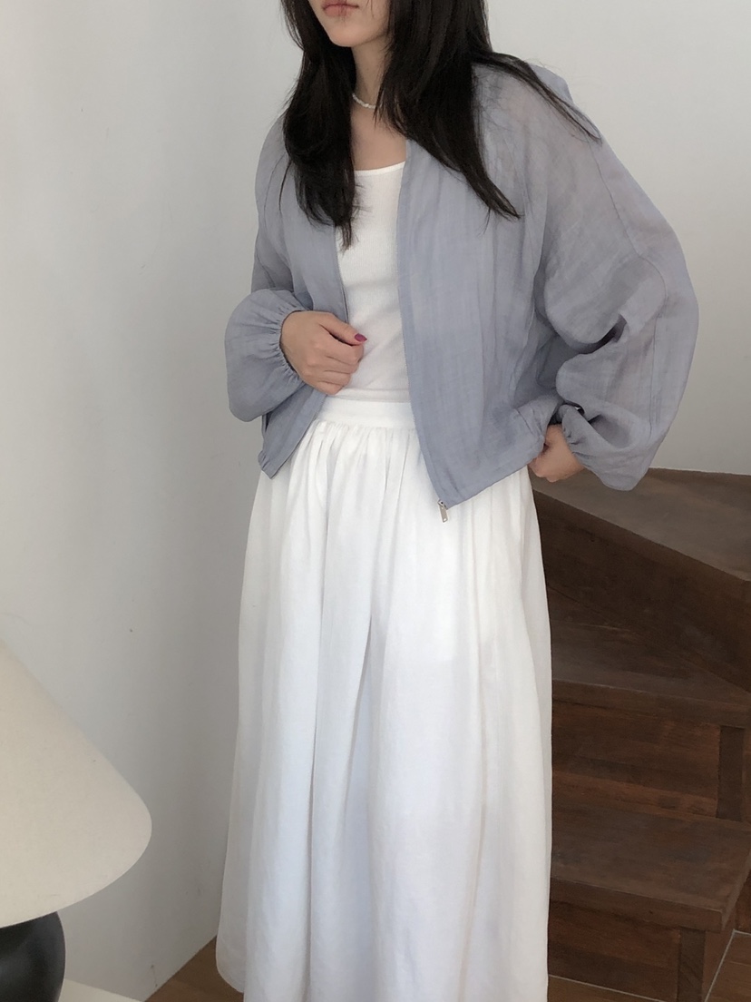 LONG PEAK直郵韓國代購㊣女裝新品25春夏人氣休閑夾克亞麻LONG PEAK夾克