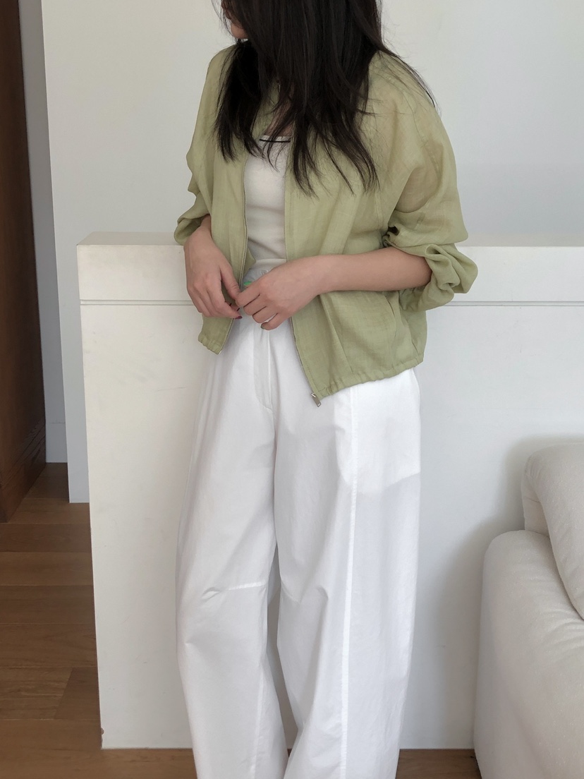 LONG PEAK直郵韓國代購㊣女裝新品25春夏人氣休閑夾克亞麻LONG PEAK夾克