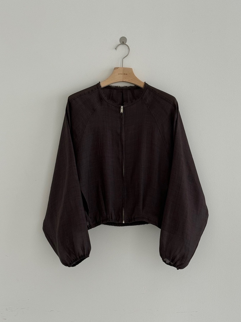 LONG PEAK直郵韓國代購㊣女裝新品25春夏人氣休閑夾克亞麻LONG PEAK夾克圖色2