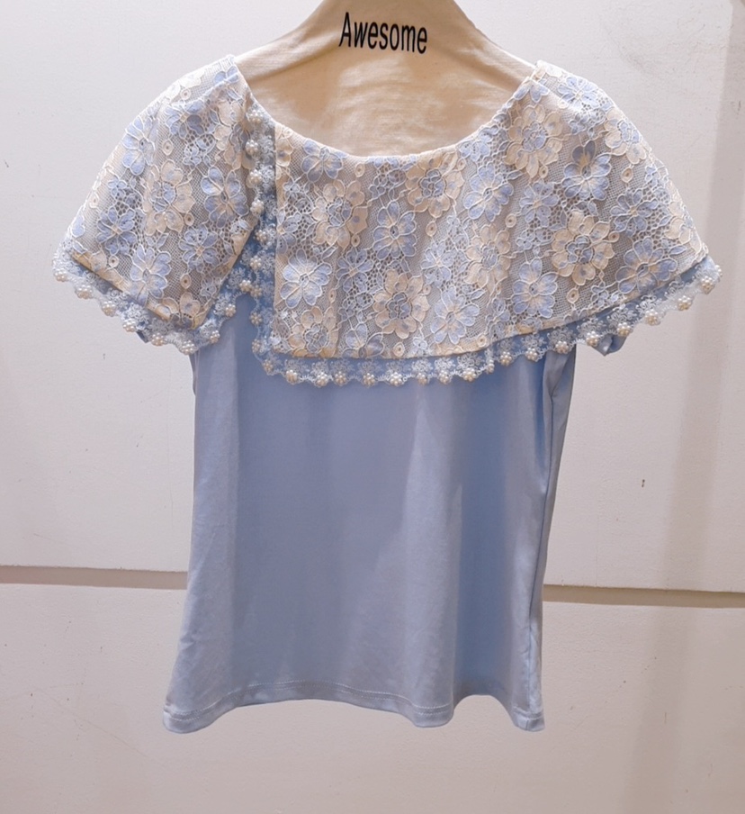 AWESOME-P韓國直郵㊣女裝新品25春夏時尚熱賣推薦休閑人氣T恤AWESOME-PT恤圖色2