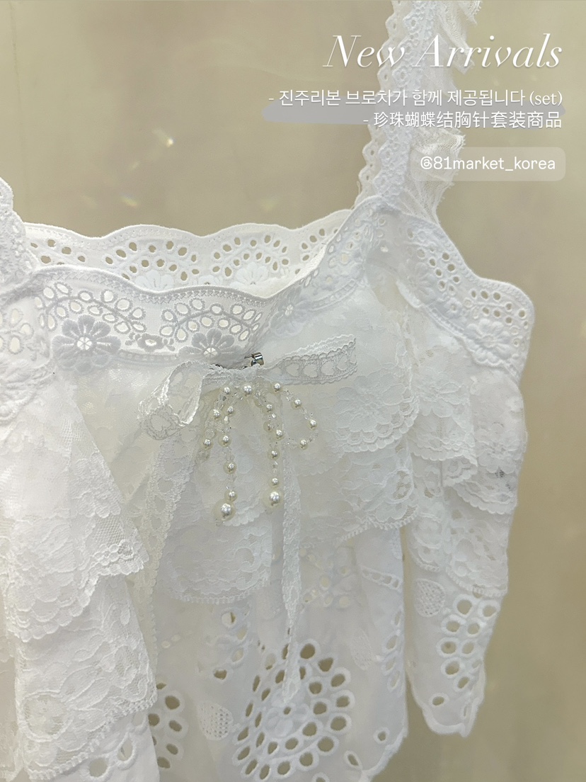 81 MARKET-L直郵韓國代購㊣女裝新品推薦休閑25春夏吊帶背心81 MARKET-L吊帶/背心