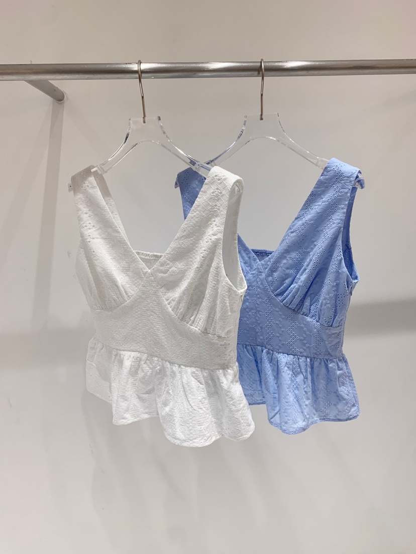 FABRIC直郵韓國代購㊣女裝新品休閑時尚人氣熱賣推薦吊帶背心FABRIC吊帶/背心