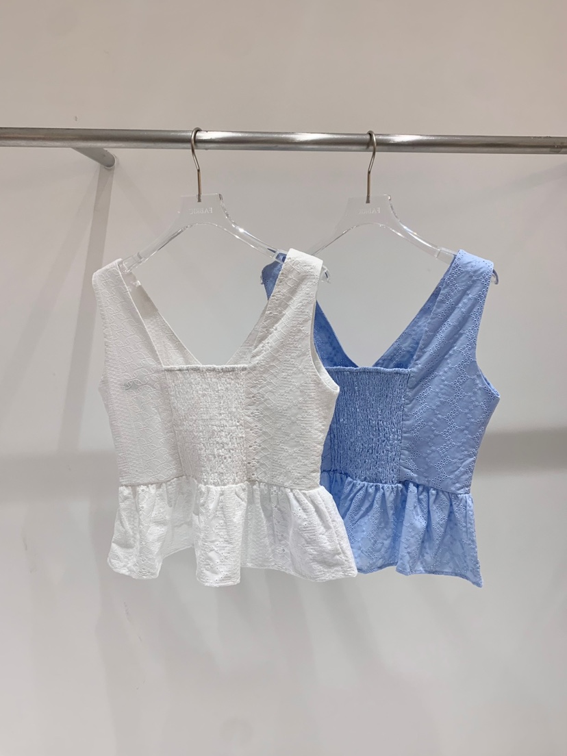 FABRIC直郵韓國代購㊣女裝新品休閑時尚人氣熱賣推薦吊帶背心FABRIC吊帶/背心