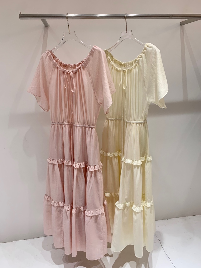 FABRIC韓國直郵㊣女裝新品推薦時尚熱賣25春夏人氣休閑連衣裙FABRIC連衣裙