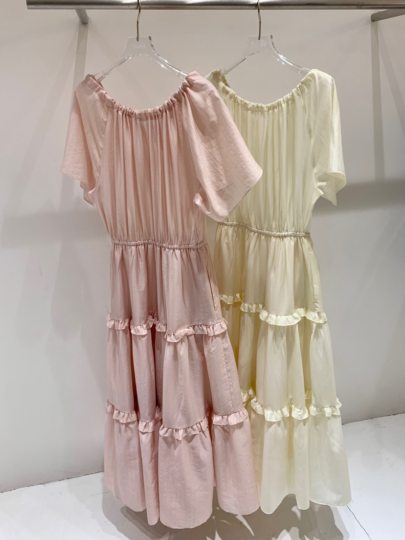 FABRIC韓國直郵㊣女裝新品推薦時尚熱賣25春夏人氣休閑連衣裙FABRIC連衣裙
