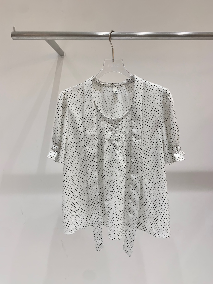 FABRIC韓國直郵㊣東大門實拍女裝新款推薦時尚25春夏襯衫蕾絲衫FABRIC襯衫/蕾絲衫