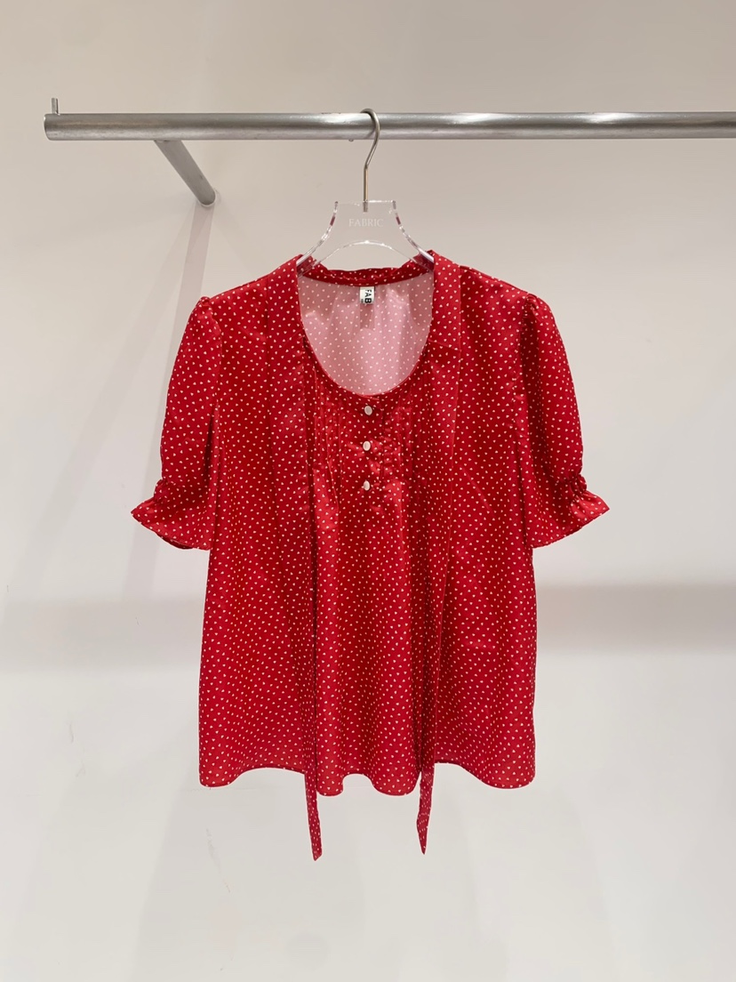 FABRIC韓國直郵㊣東大門實拍女裝新款推薦時尚25春夏襯衫蕾絲衫FABRIC襯衫/蕾絲衫圖色2
