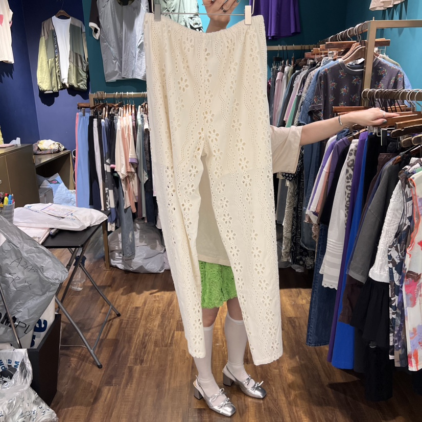 MERCI LINDA直郵韓國代購㊣女裝新品時尚人氣25春夏休閑褲MERCI LINDA休閑褲