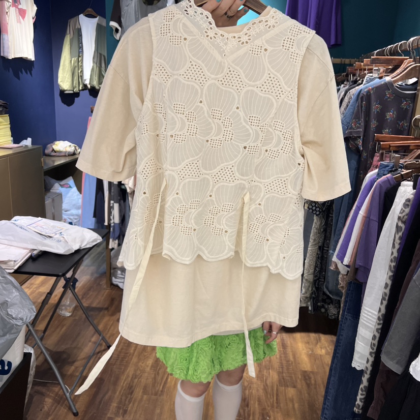 MERCI LINDA直郵韓國代購㊣女裝新品休閑熱賣馬甲不含內搭MERCI LINDA馬甲