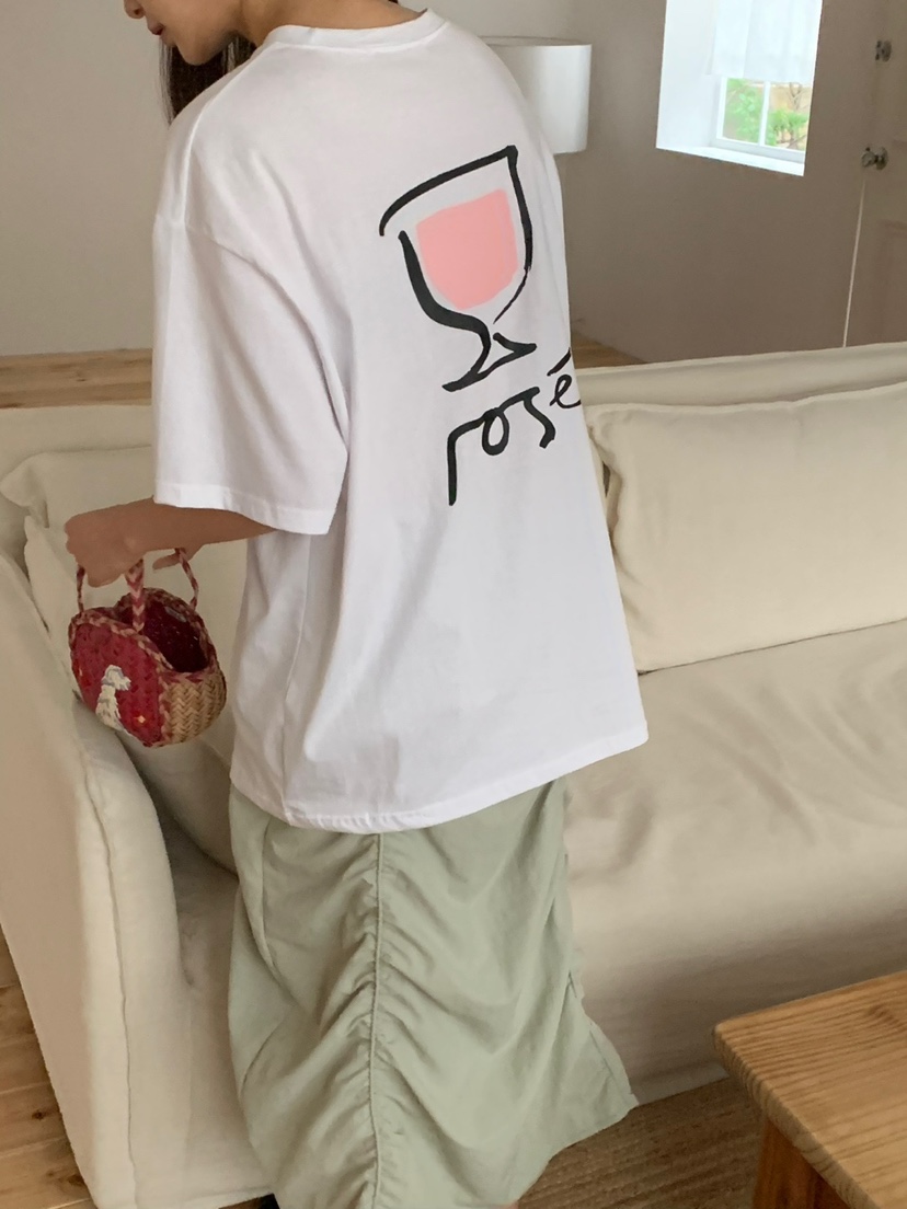 LOVE MY SANTA韓國直郵㊣東大門實拍女裝新品人氣時尚T恤Santa/LOVE MY SANTAT恤