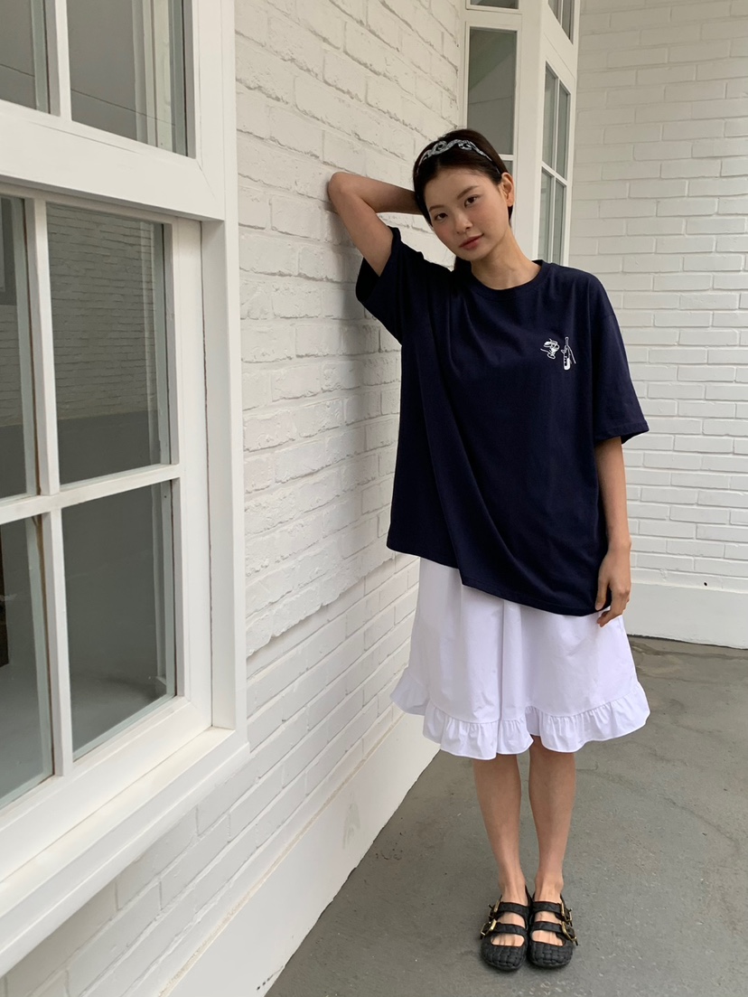 LOVE MY SANTA韓國直郵㊣東大門實拍女裝新品人氣時尚T恤Santa/LOVE MY SANTAT恤圖色3