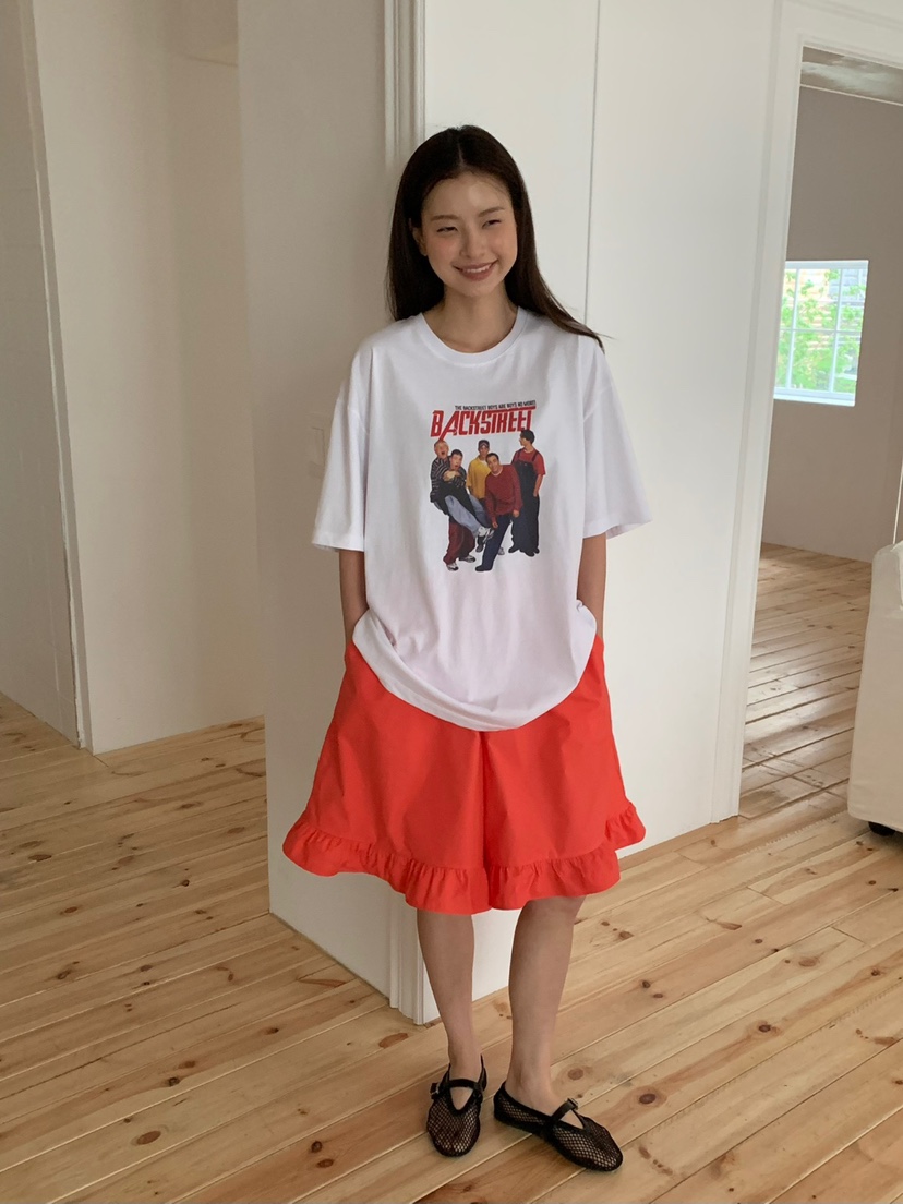 LOVE MY SANTA韓國㊣直郵東大門代購女裝新品25春夏推薦短褲Santa/LOVE MY SANTA短褲圖色2