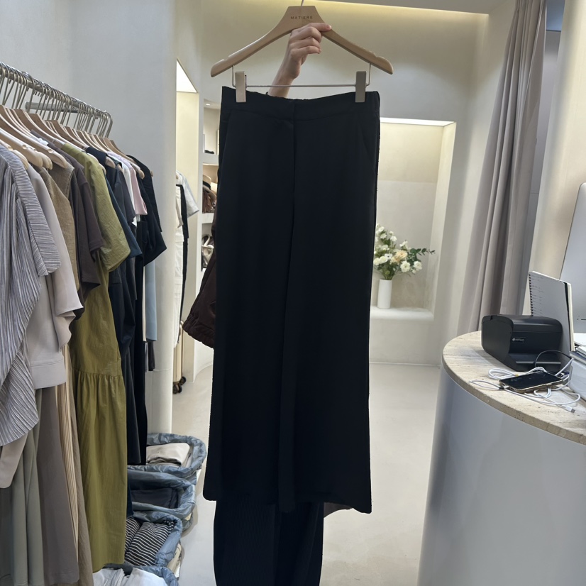 MATIERE韓國直郵㊣女裝新品25春夏休閑推薦時尚人氣熱賣休閑褲MATIERE休閑褲圖色3