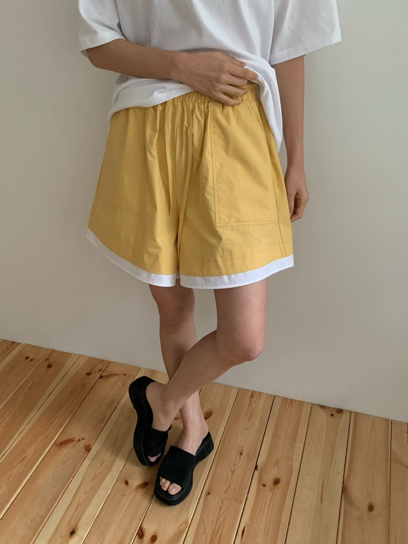LOVE MY SANTA韓國㊣直郵東大門代購女裝新款休閑熱賣短褲Santa/LOVE MY SANTA短褲